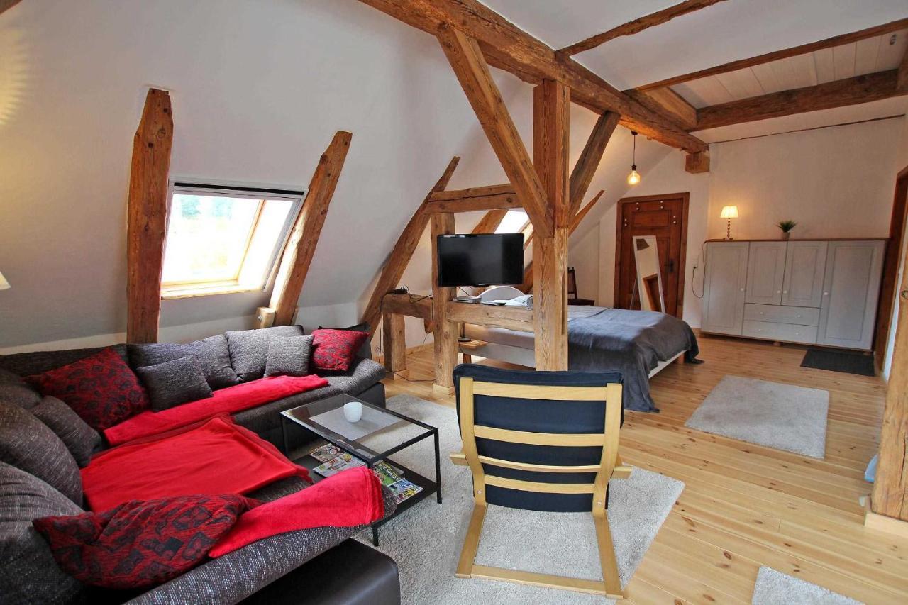 Ferienwohnung Im Forsthaus Am See Schwarz Екстер'єр фото